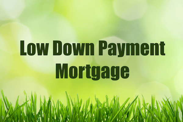 mortgage options with low down payment